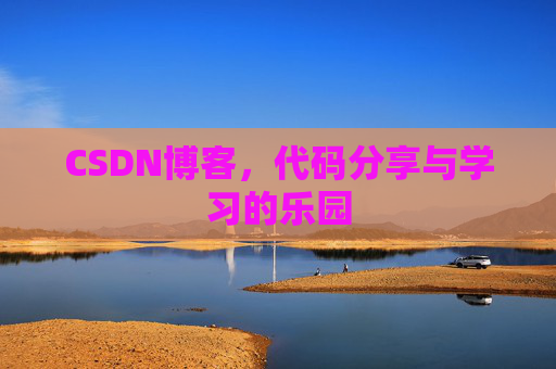 CSDN博客，代码分享与学习的乐园